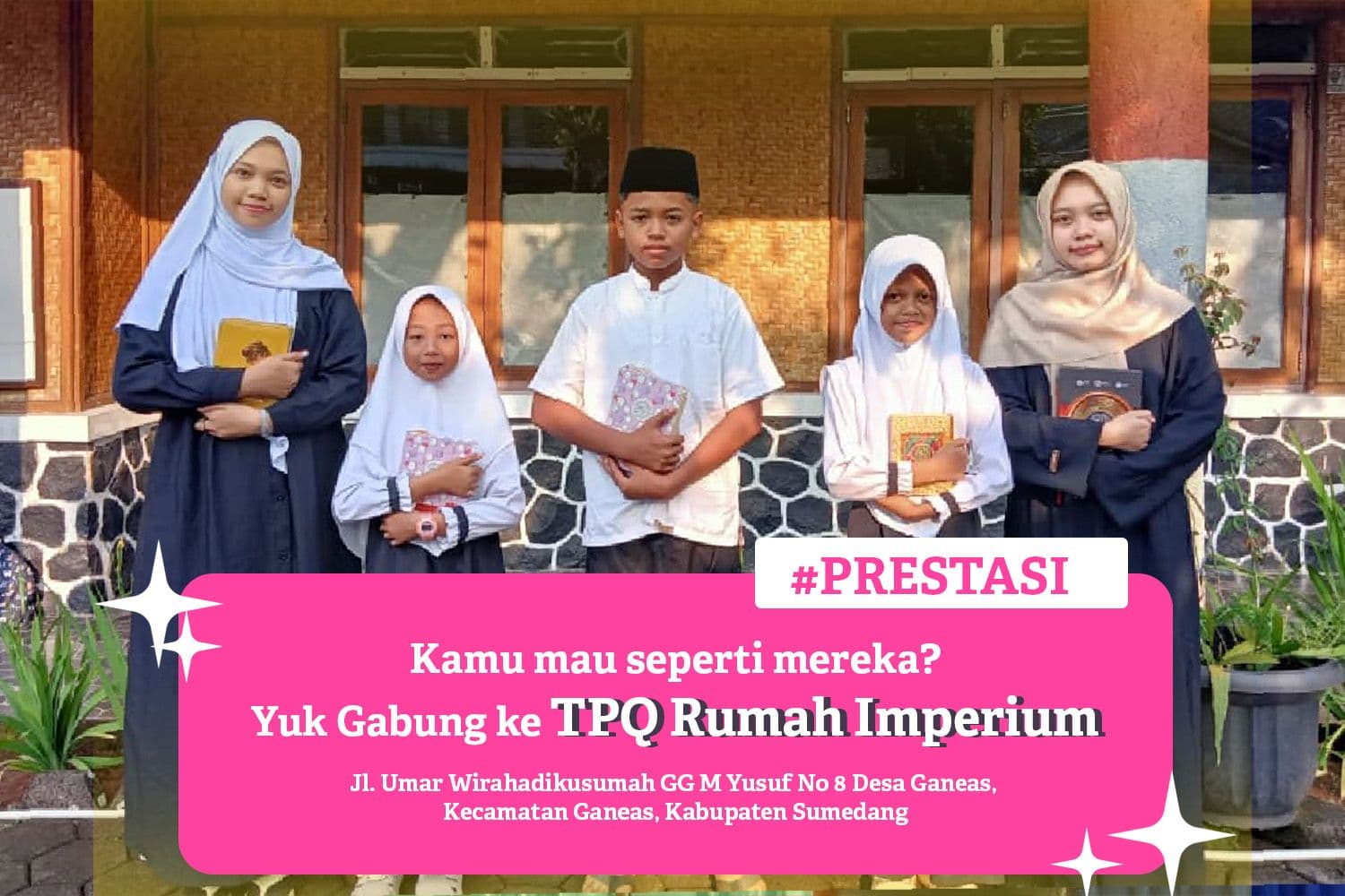 TPQ RUMAH IMPERIUM BORONG PIALA DI LOMBA PENDIDIKAN SANTRI TPQ TINGKAT DESA GANEAS SUMEDANG